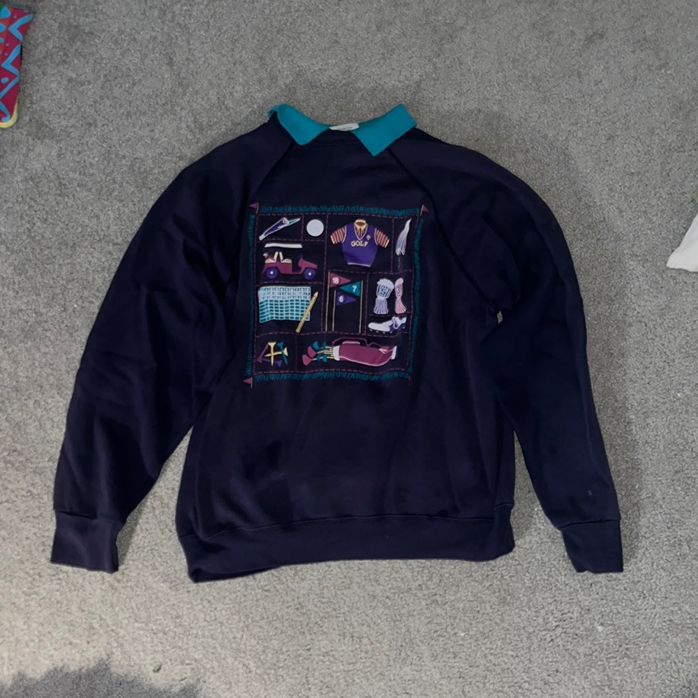 Vintage Golf Polo Crewneck